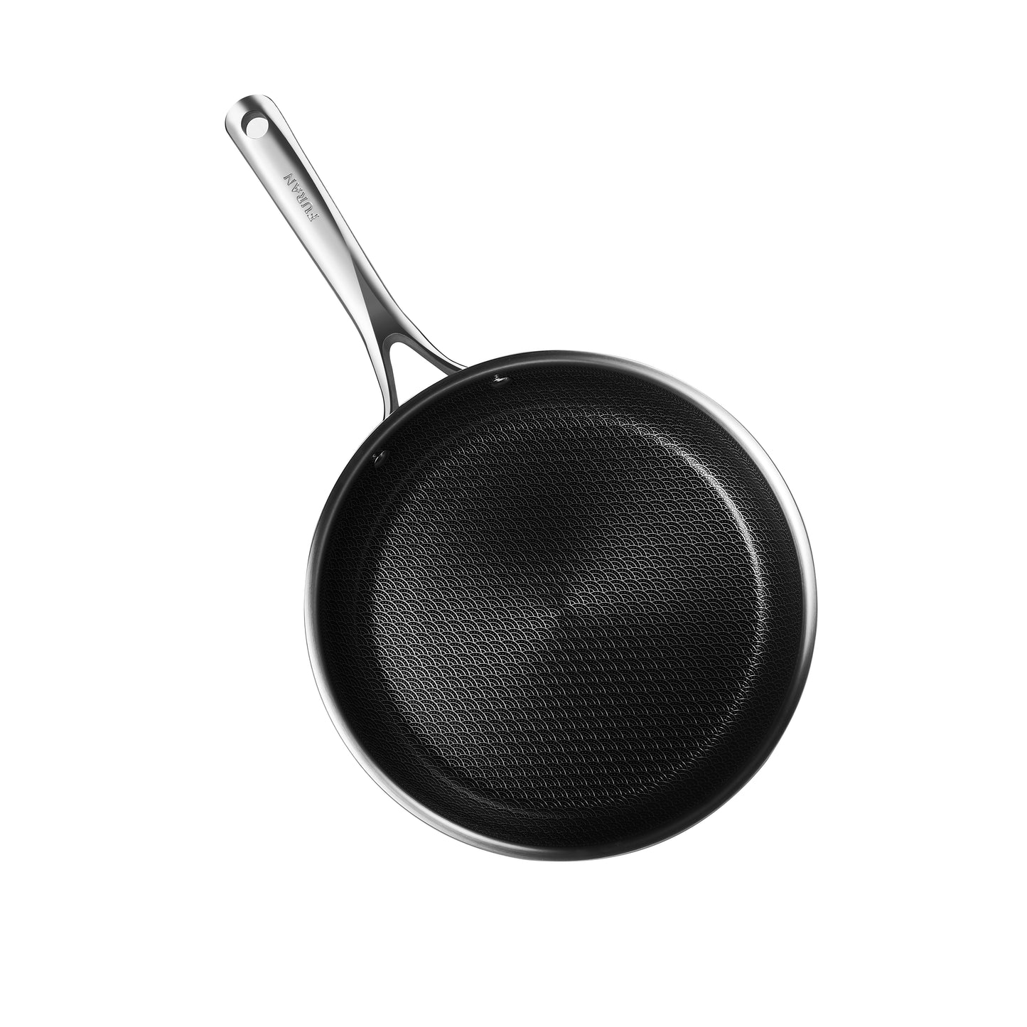 FURANO Ukiyo 10 Inch Tri-Ply Stainless Steel Frying Pan with Lid